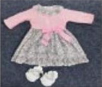 Vestido Rosa Florado