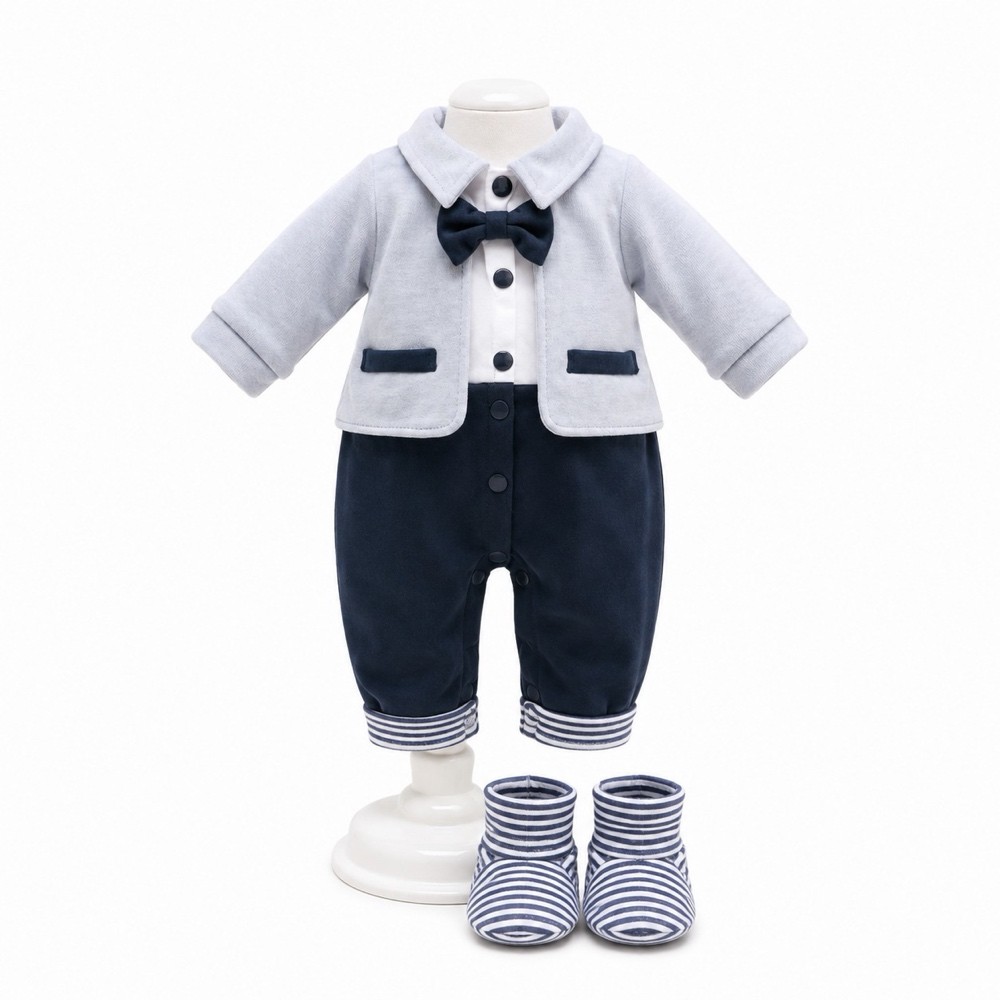 Traje Formal de Estilo Esmoquin para Muñecos