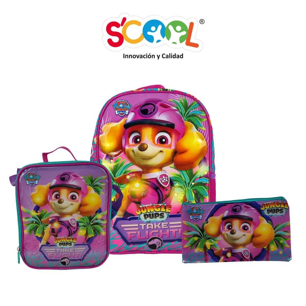 Mochila de Paw Patrol Pack de 3