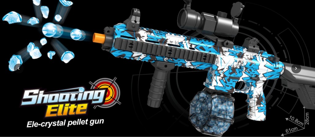Lanzador de Hidrogel M416 "Super Sharpshooter" – Edición Shooting Elite (YF1820-4)