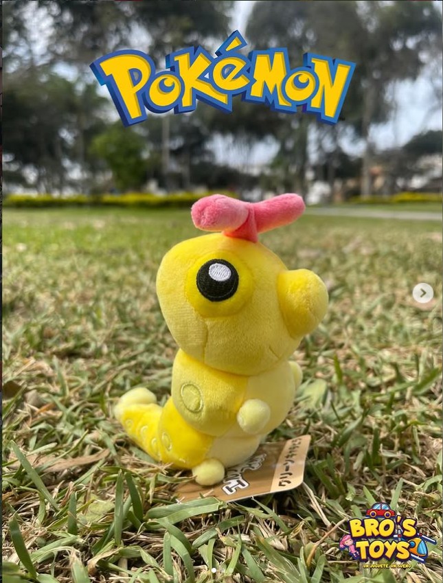 Peluche Pokémon Carterpie Shiny (PK0111)