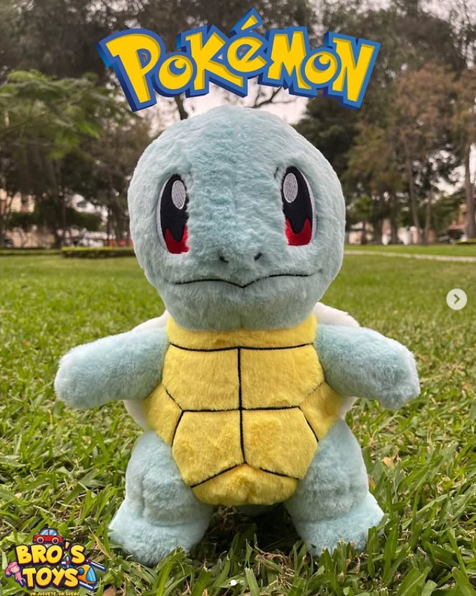 Peluche Pokémon Squirtle Afelpado (PK0119)