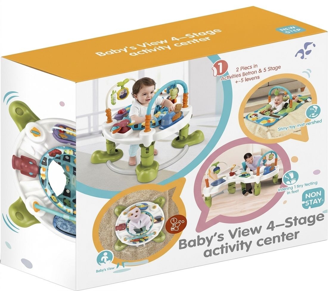 Centro de Actividades 4 en 1 para Bebé - Baby's View (6696-AA)