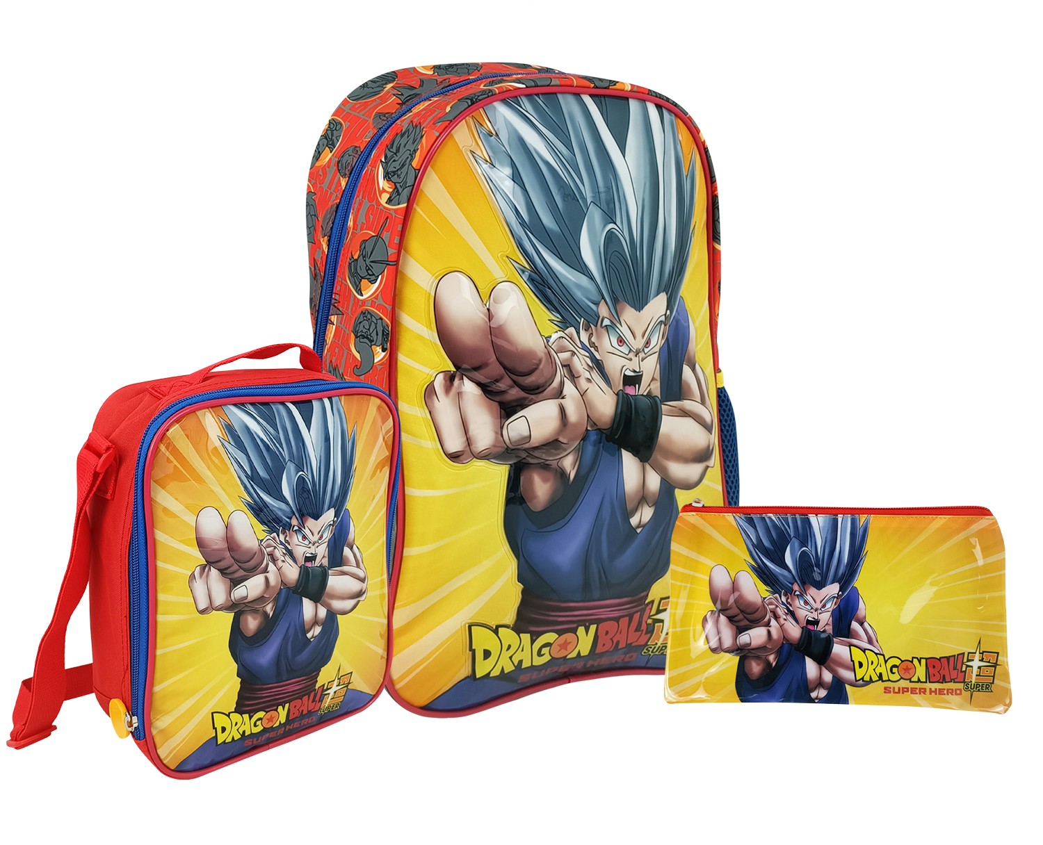 Mochila de Dragon Ball Pack de 3