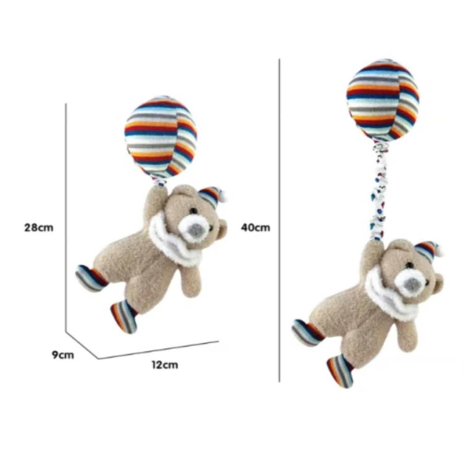 Peluche de apego con sonido de oso