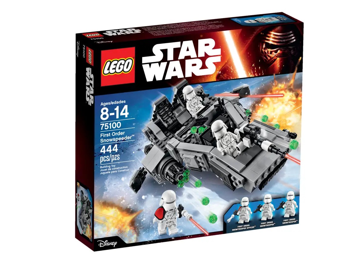 Lego Star Wars Deslizador De Nieve De La Primera Orden (75100)