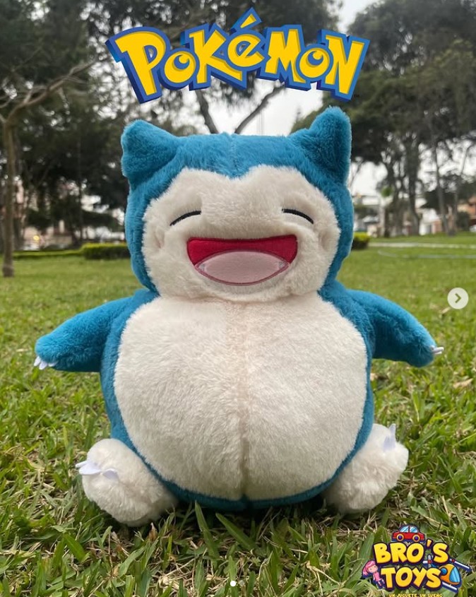 Peluche Pokémon Snorlax Afelpado (PK0115)