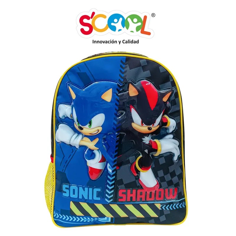 Mochila de Sonic y Shadow