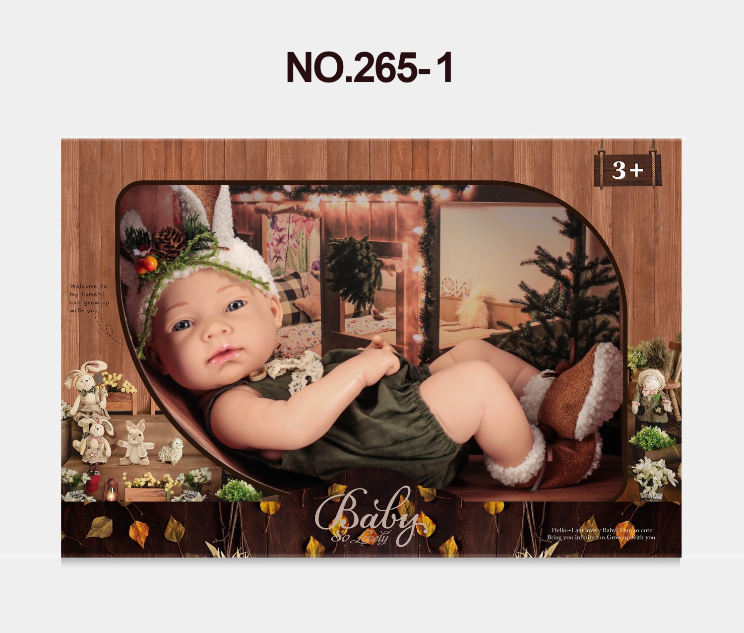 Muñeca De Vinilo de 40 cm (265-1)