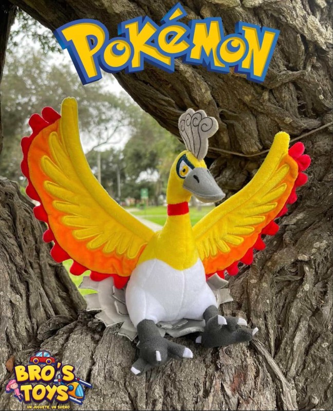 Peluche Pokémon Ho-Oh Shiny (PK0069)
