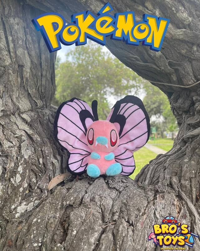 Peluche Pokémon Buterfree Rosa ( PK0006)