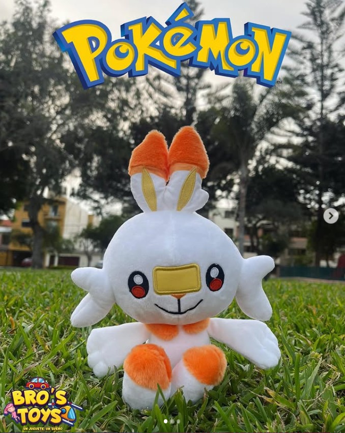 Peluche Pokémon Scorbunny (PK0158)