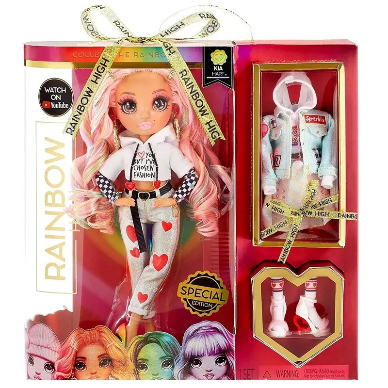 LOL Muñeca Sorpresa - Corazón Rainbow High Kia
