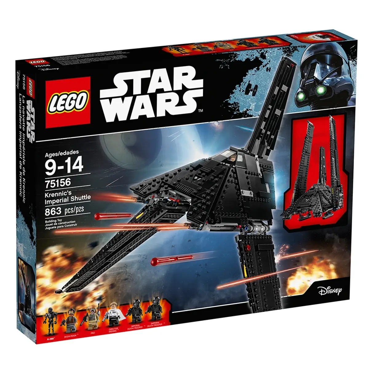 Lego Star Wars Lanzadera Imperial Krennic (75156)