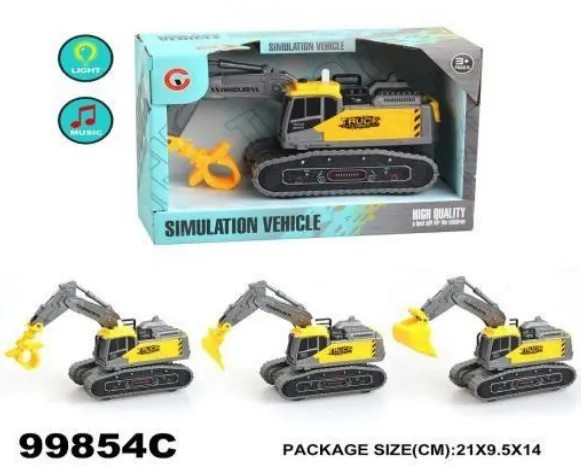 Carro constructor tipo Excavador (99854C)