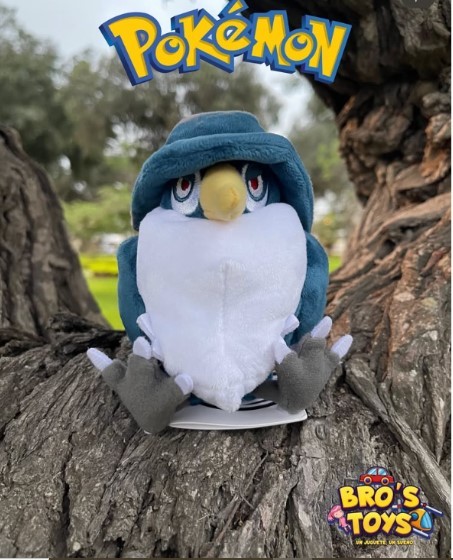 Peluche de Honchkrow Pokémon (Sinnoh) – Coleccionable | Alta Calidad (PK0309)