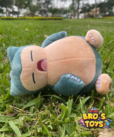 Peluche Pokémon Snorlax Dormido (PK0257)